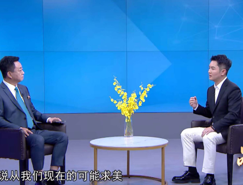 媛颂CEO马伟伟接受央视《品质中国》栏目朱军专访